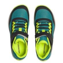 Merrell Minimalne buty biegowe Trail Glove 7 A/C czarne/turkusowe/limonkowe dla chłopców