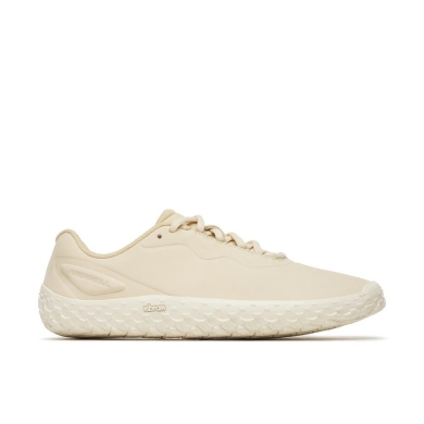 Buty biegowe Merrell Minimal Vapor Glove 7 skórzane (buty do biegania na boso) jasnobrązowe/beżowe damskie