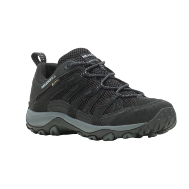 Buty trekkingowe Merrell Alverstone 2 GTX (skóra zamszowa, wodoodporne) czarne męskie