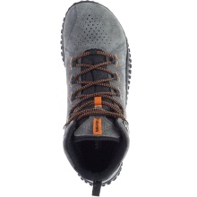 Merrell Sneaker Wrapt Mid WP (Minimalistyczne buty biegowe, skóra, wodoodporne) granitowo-szare męskie