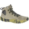 Merrell Sneaker Wrapt Mid WP (minimalistyczne buty biegowe, skórzane, wodoodporne) oliwkowe męskie