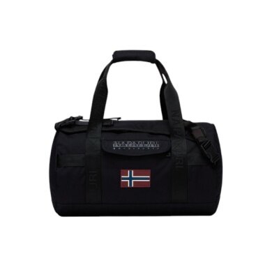 Torba podróżna Napapijri Bering Travel Small Duffle Bag (do podróży i codziennego użytku) 24,5 litra - czarna