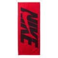 Ręcznik Nike Jacquard Towel Medium Graphic (100% bawełna) czarny/czerwony 80x35cm