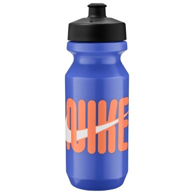 Nike Butelka do picia Big Mouth 2.0 Graphic szafirowa/pomarańczowa 650ml