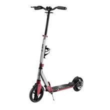 Nils Extreme Scooter Led HM122T z hamulcem tarczowym (składany hulajnoga, łożyska: ABEC 7) czarny/srebrny