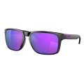 Okulary przeciwsłoneczne Oakley Holbrook XL (kolor soczewek: Prizm violet) czarny mat - 1 para okularów