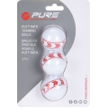 Zestaw torów do puttowania Pure2Improve Golfball - 3 sztuki białe
