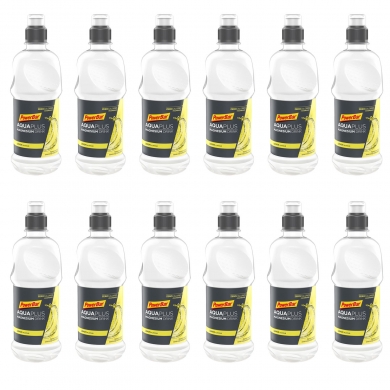 PowerBar Aqua Plus - Napój sportowy z magnezem - Cytryna 12x500ml Karton
