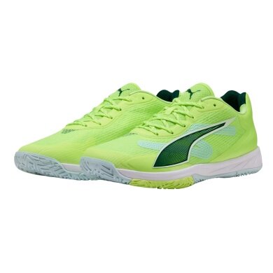 Puma halowe buty do tenisa Accelerate Turbo 4 2025 limonkowe męskie