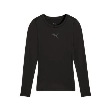 Puma bielizna funkcjonalna longsleeve teamLIGA26 Baselayer Tee czarny chłopcy