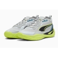 Puma Buty halowe Playmaker Pro szare/limonkowe męskie