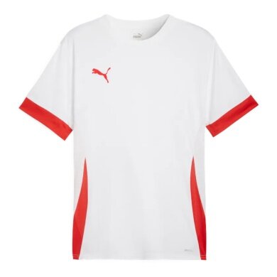 Puma Sportowa Koszulka teamGOAL Matchday Biała/Czerwona Męska