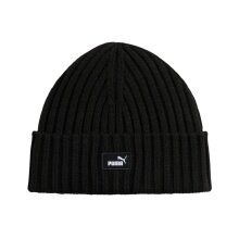 Czapka Puma (Beanie) ESS Fisherman (struktura prążkowana) czarna - 1 sztuka