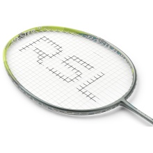 RSL Rakieta badmintonowa Master Speed 7000 V2 (75-79g, lekko głowicowa, elastyczna) srebrno-zielona - naciągnięta -