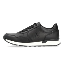 Sneakers Rieker (skóra gładka) U0304-01 czarne męskie