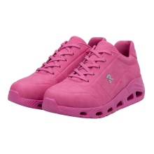 Sneakers Rieker (skóra syntetyczna) N5202 różowe damskie