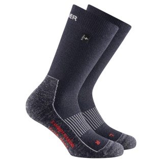 Skarpety trekkingowe Rohner Wandersocke Compression Trek Light l/r (Trekking) granatowe - 1 para