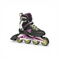 Rolki inline Macroblade 80 (kółka: 80mm/82A, łożyska: SG5) czarne/fuksjowe damskie