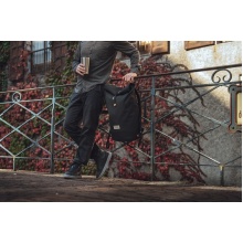 Saola codzienne buty zimowe Bergen wodoodporne ciepłe (skóra, wodoodporne) czarne/szare męskie