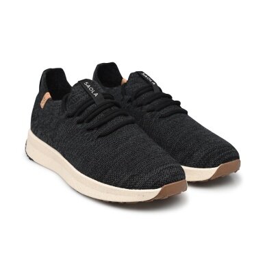 Sneaker Saola Tsavo 2.0 Wełna (wełna merino) czarny damski