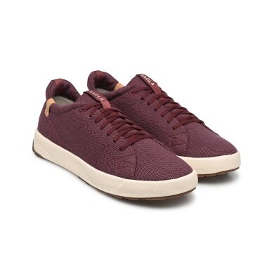 Saola Sneaker Cannon Knit 2.0 Wełna (Merino) bordowy Damskie