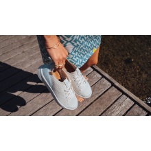 Saola Sneaker Cannon Knit 3 biały/niebieski damskie