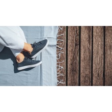 Saola Sneaker Cannon Knit 3 granatowy/złoty damskie