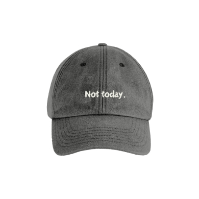 Czapka SWFD Basecap Not Today Vintage czarna - 1 sztuka
