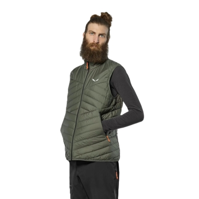 Salewa kamizelka izolacyjna Brenta RDS (lekka, ciepła, kompresyjna) ciemnozielona męska