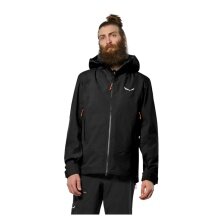 Salewa męska kurtka hardshell Ortles GTX 3L EPE (wodoodporna, wiatroszczelna) czarna