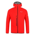 Salewa Softshell Jacket Agner 2 3L Powertex (wiatrproof, wodoodporny, kompresyjny) ognisty czerwony mężczyźni