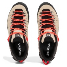 Salewa buty trekkingowe Alp Trainer 2 (Alpejskie, zamsz) beżowo/czarne damskie