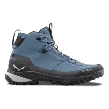 Salewa Buty trekkingowe Puez Mid Powertex (Trekking, wodoodporne, oddychające) niebiesko/czarne męskie