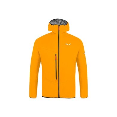 Kurtka softshell Salewa Agner 2 3L Powertex (wiatroszczelna, wodoodporna, kompresyjna) żółta męska