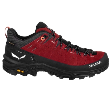 Salewa buty trekkingowe Alp Trainer 2 GTX (Alpejskie, zamszowe, wodoodporne) czerwono/czarne damskie