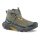 Salewa buty trekkingowe Pedroc 2 Leather MID PTX (zamsz, speed-hiking, wodoodporne) ciemnozielony/szary męskie