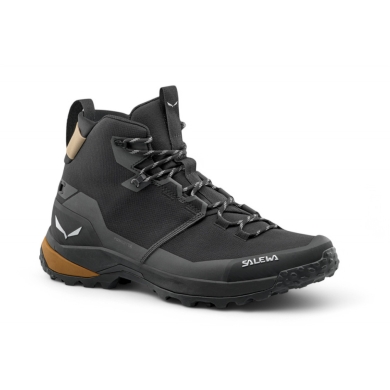 Buty trekkingowe Salewa Puez 2 Mid PTX (wodoodporne) czarne męskie