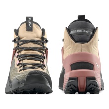 Salewa buty trekkingowe Wildfire NXT MID GTX (podejście/Speed-Hiking, wodoodporne) beżowo/czerwono/szare damskie