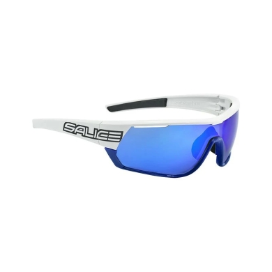 Okulary przeciwsłoneczne Salice Radbrille 016RW (soczewka: hydrofobowa RW niebieska) białe/niebieskie - 1 para okularów