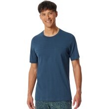 Schiesser T-shirt Freizeit Mix+Relax (100% bawełna) indygo męski