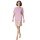 Schiesser Bielizna Piżama Comfort Nightwear krótka - różowa Damska