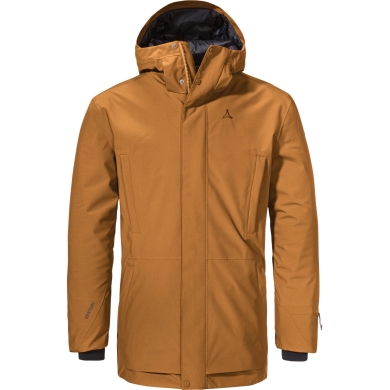 Parka zimowa Schöffel Urban Insulated Style Crivat (wodoodporna, 2-kierunkowy stretch) karmelowy brąz męski