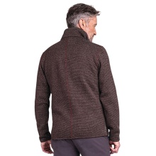 Schöffel Fleecejacka Aurora (stojący kołnierz, szybkoschnący, ciepły) bordowy męski