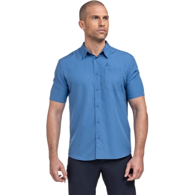 Koszula wędrowna Schöffel CIRC Shirt Style Dalfoss (ochrona UV, kieszeń na piersi) krótki rękaw niebieska męska