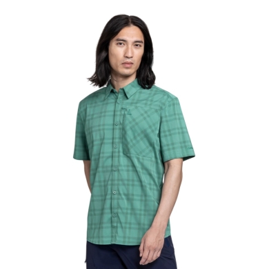 Koszula wędrowna Schöffel Frolya (ochrona UV, kieszeń na piersi) krótki rękaw zielona męska