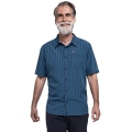 Koszula wędrówkowa Schöffel Hiking CIRC Shirt Style Dalfoss MNS (ochrona UV, kieszeń na piersi) krótki rękaw niebieska męska