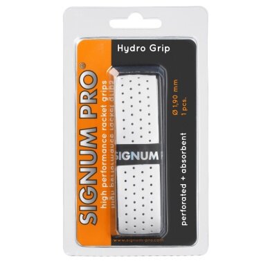 Signum Pro Basisband Hydro Grip 1.9mm (absorpcja potu, perforowane) biały - 1 sztuka