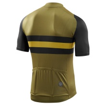 Skins Koszulka rowerowa Cycle X Chapeau (Zamek błyskawiczny z przodu, szybkoschnąca, 3 kieszenie z tyłu) zielona męska