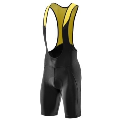 Skins Spodenki rowerowe Cycle Thermal Bib Short (spodenki z szelkami, wszyta wkładka, dopasowane) czarne męskie