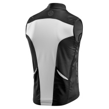 Skins Kamizelka rowerowa przeciw wiatrowi Cycle Windproof Vest (ochrona przed wiatrem i pogodą) grafitowo-szara/czarna męska